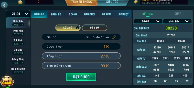 Lô Đề 1 Ăn 900 Tại B52 Club Đỉnh Cao Cá Cược Nhận Thưởng Cực Lớn