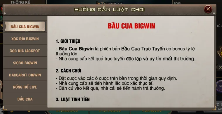 Chinh Phục Siêu Phẩm Bầu Cua BigWin Livestream Tại B52 Club Đẳng Cấp