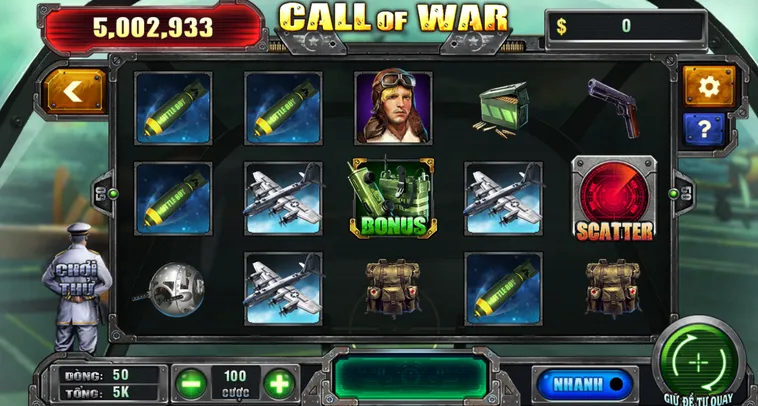 Trải Nghiệm Chiến Trường Rực Lửa Cùng Nổ Hũ Call Of War B52 Club