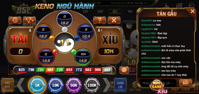 Keno Ngũ Hành Tại B52 Club Săn Jackpot Khủng Ngay Hôm Nay