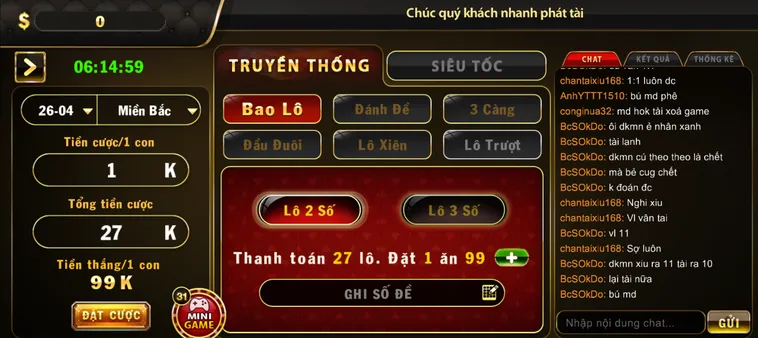Lô Đề 1 Ăn 99 Tại B52 Club Sân Chơi Uy Tín Dành Cho Mọi Lô Thủ