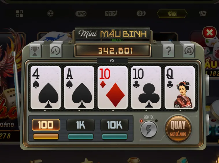 Minigame Mini Mậu Binh Tại B52 Club Sân Chơi Đẳng Cấp Nhận Thưởng Cực Lớn