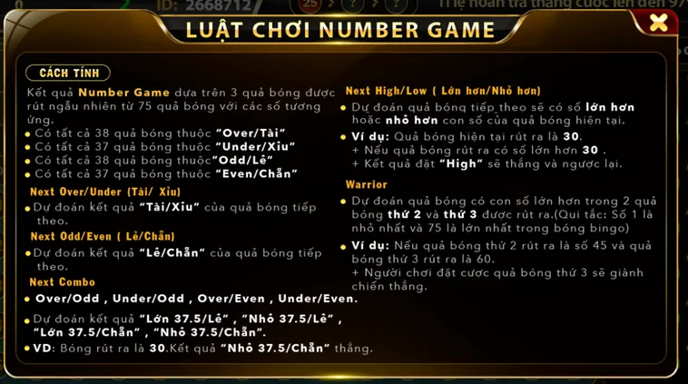 Chinh Phục Thế Giới Number Game Tại B52 Club Với Thưởng Khủng Mỗi Ngày