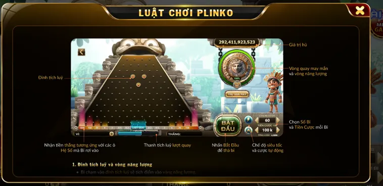Plinko Tại B52 Club Siêu Phẩm Minigame Đỉnh Cao Với Cơ Hội Thắng Lớn