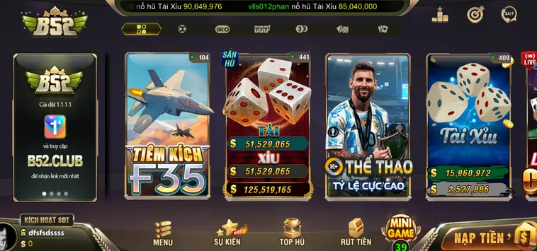 Cổng Game B52 Club - Nhà Cái Uy Tín Hàng Đầu Cho Mọi Cược Thủ