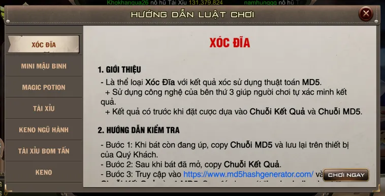 Casino Xóc Đĩa Tại B52 Club Đỉnh Cao Cá Cược Nhận Thưởng Tiền Tỷ Mỗi Ngày